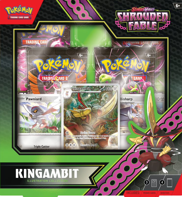 POKEMON SV6.5 SHROUDED FABLE KINGAMBIT ILLUSTRATION COLLECTION | 820650412462