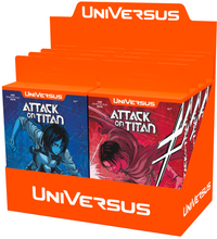 ATTACK ON TITAN BATTLE FOR HUMANITY CLASH 8CT DECK DISPLAY | 810155270773
