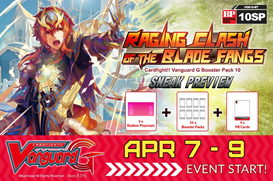 CFV RAGING CLASH O/T BLADE FANGS SNEAK PREVIEW KIT | 8885009403562