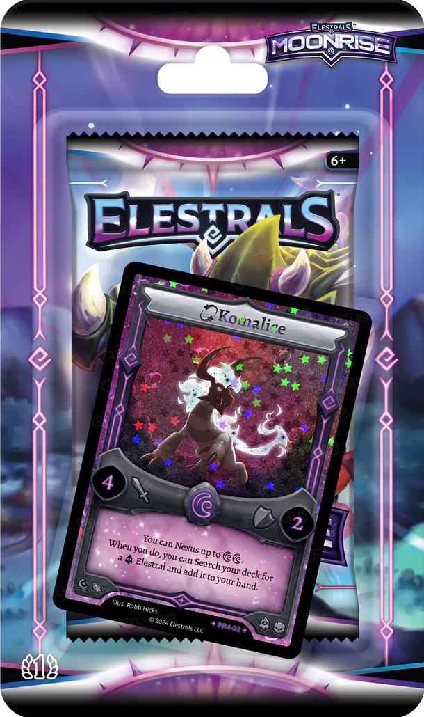 Elestrals: Moonrise- Blister Pack- Stellar Komalice | 810148650797