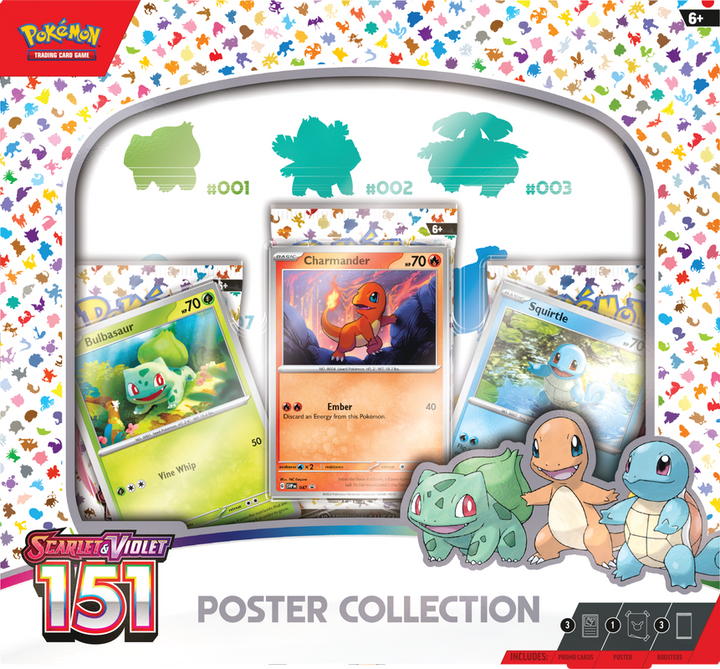 POKEMON SV3.5 151 POSTER COLLECTION | 820650853166