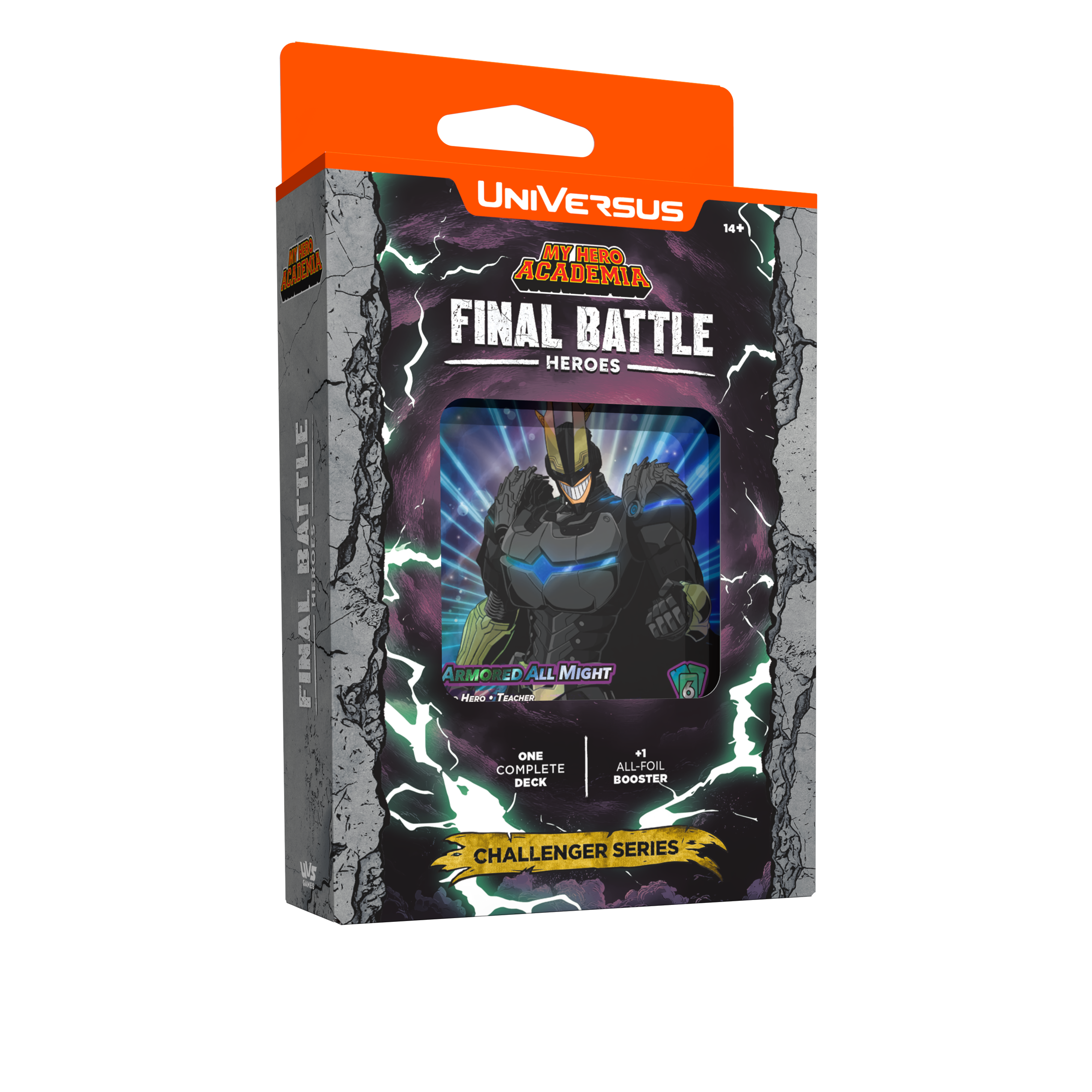 MY HERO ACADEMIA CCG FINAL BATTLE CHALLENGER SERIES 4CT DISPLAY | 810155274627