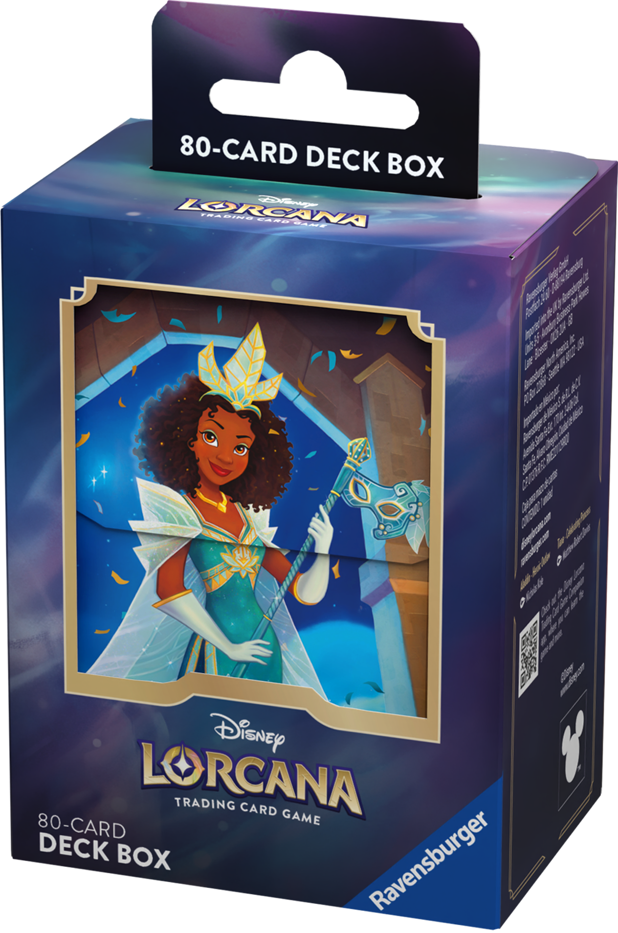 Deck Box: Disney Lorcana- Shimmering Skies- Tiana(4050368984067)(4050368984067)
