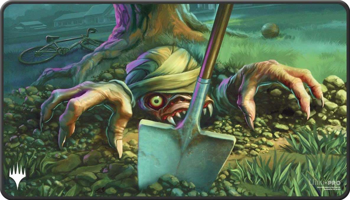 UP PLAYMAT MTG DUSKMOURN BLACK STITCHED GUEST ARTIST #1 | 074427386252