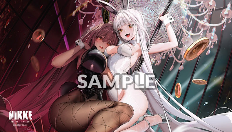 BUSHI SUPPLIES RUBBER PLAYMAT VOL. 10 GODDESS OF VICTORY: NIKKE DESIGN A: BUNNY X 777 | 8885021121352