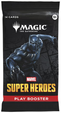 SLEEVED MTG MARVEL SUPER HEROES PLAY BOOSTER | 195166313757