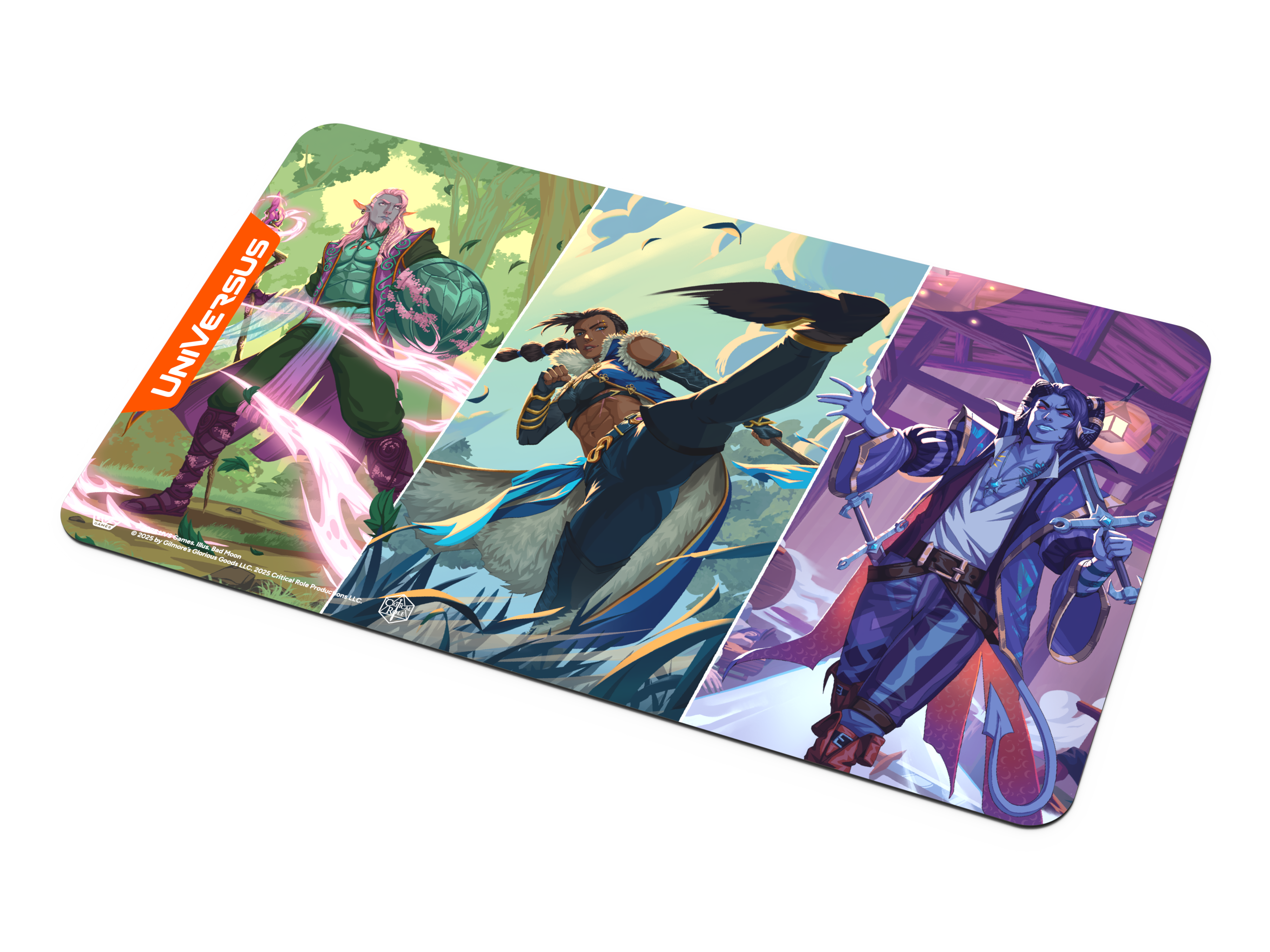 CRITICAL ROLE HEROES OF EXANDRIA PLAYMAT CADUCEUS, BEAUREGARD, MOLLYMAUK (6) | 810155272173