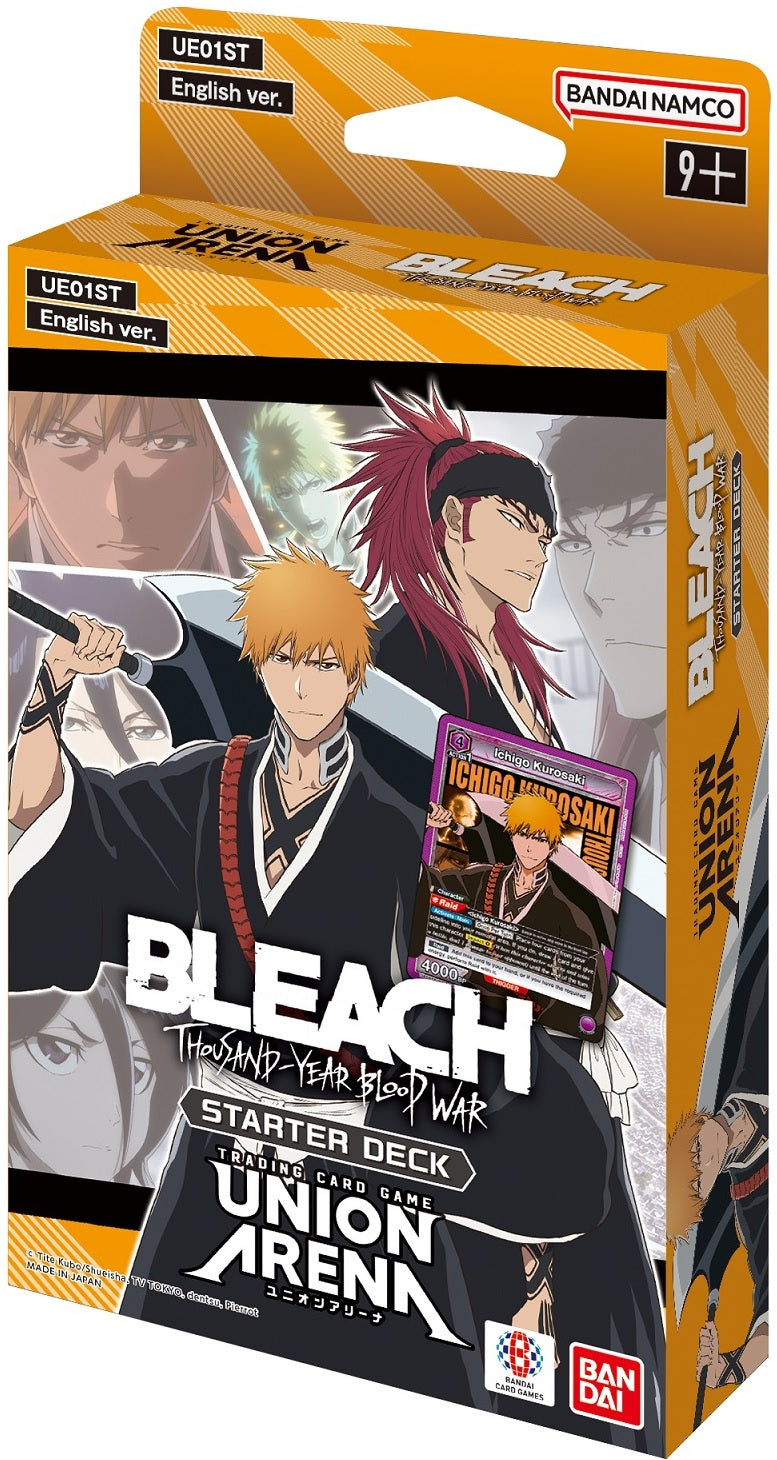 Union Arena: BLEACH: Thousand-Year Blood War Starter Deck Display [UE01ST] | 810059785816