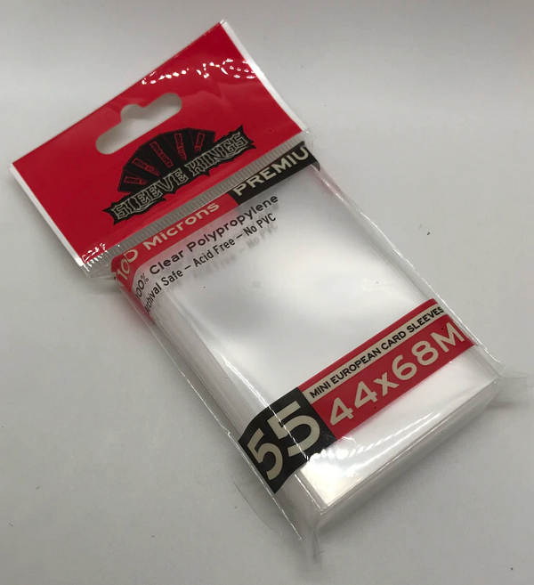 SK PREMIUM MINI EURO SLEEVES 44MM X 68MM 55CT (100 | 801599271990