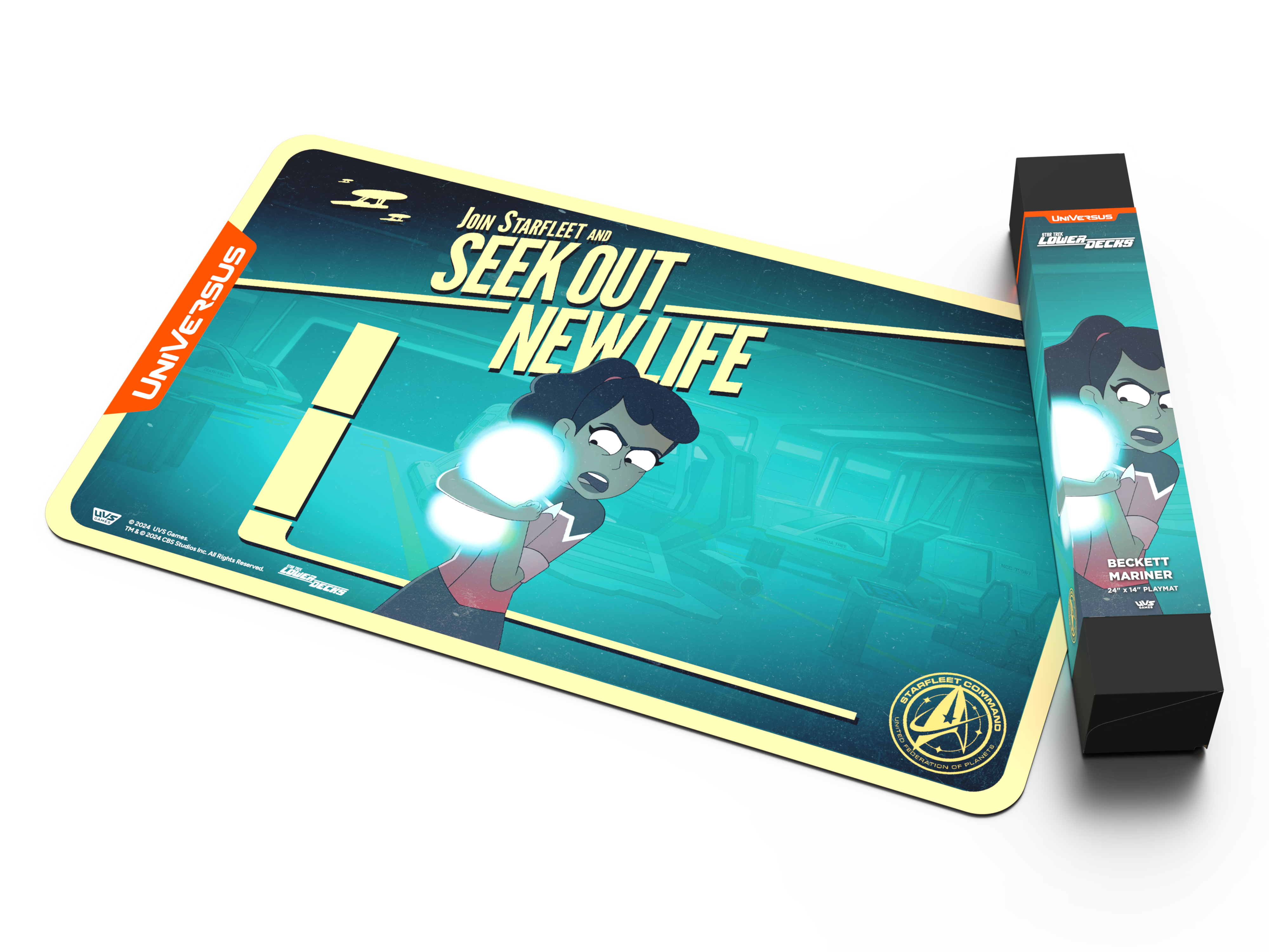 Universus CCG: Star Trek Lower Decks Challenger Series- Mariner Playmat(810155271916)(810155271916)