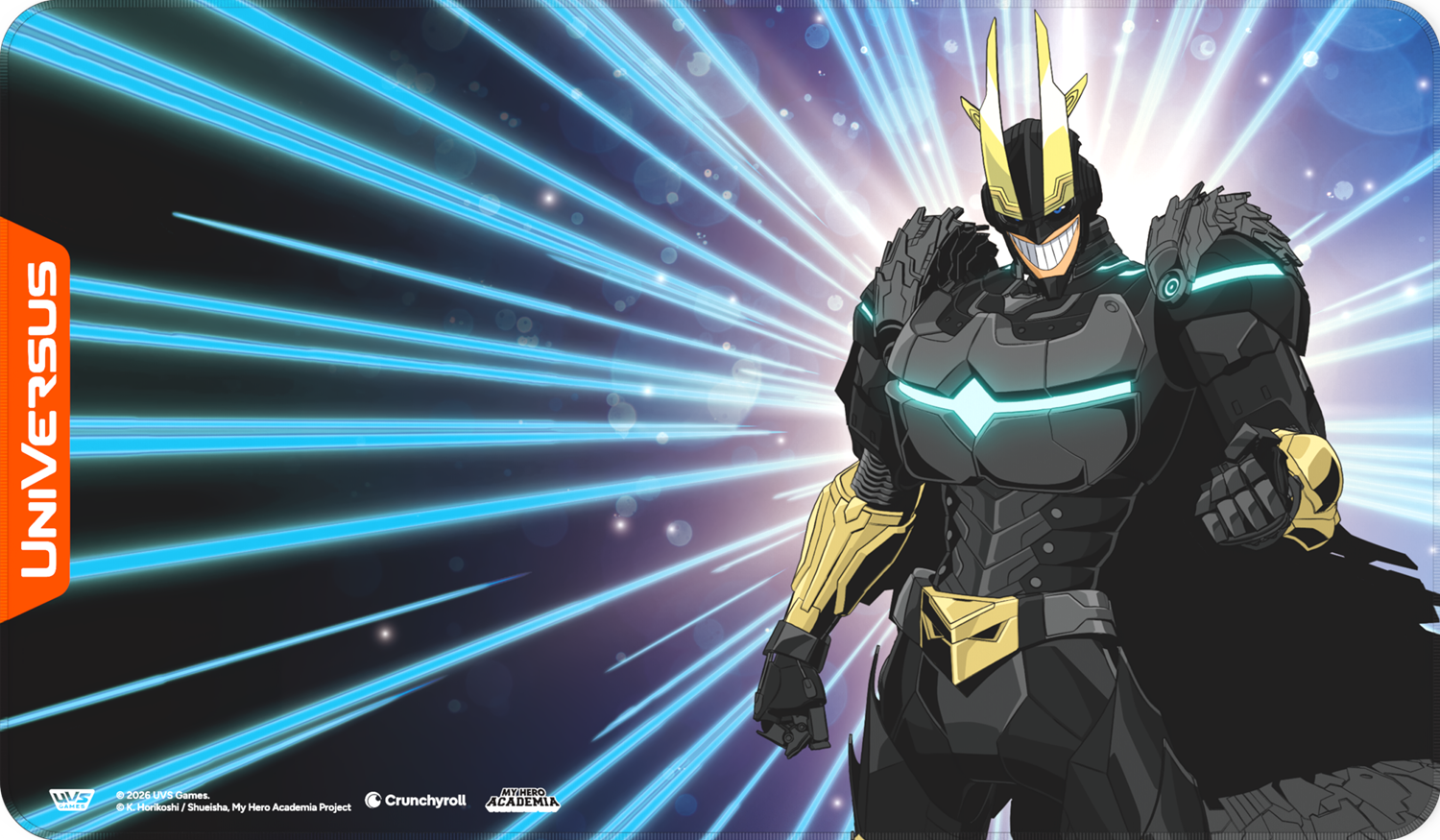 MY HERO ACADEMIA CCG FINAL BATTLE PLAYMAT ARMORED ALL MIGHT | 810155275433