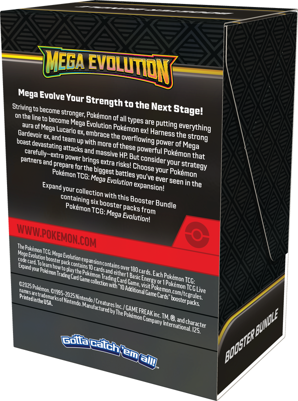 POKEMON ME01 MEGA EVOLUTION BOOSTER BUNDLE | 196214115545