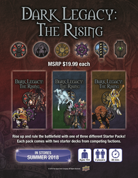 DARK LEGACY: THE RISING EARTH VS WIND STARTER | 053334901598