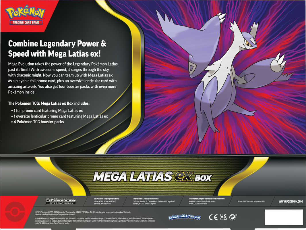 POKEMON MEGA LATIAS EX BOX | 196214130562