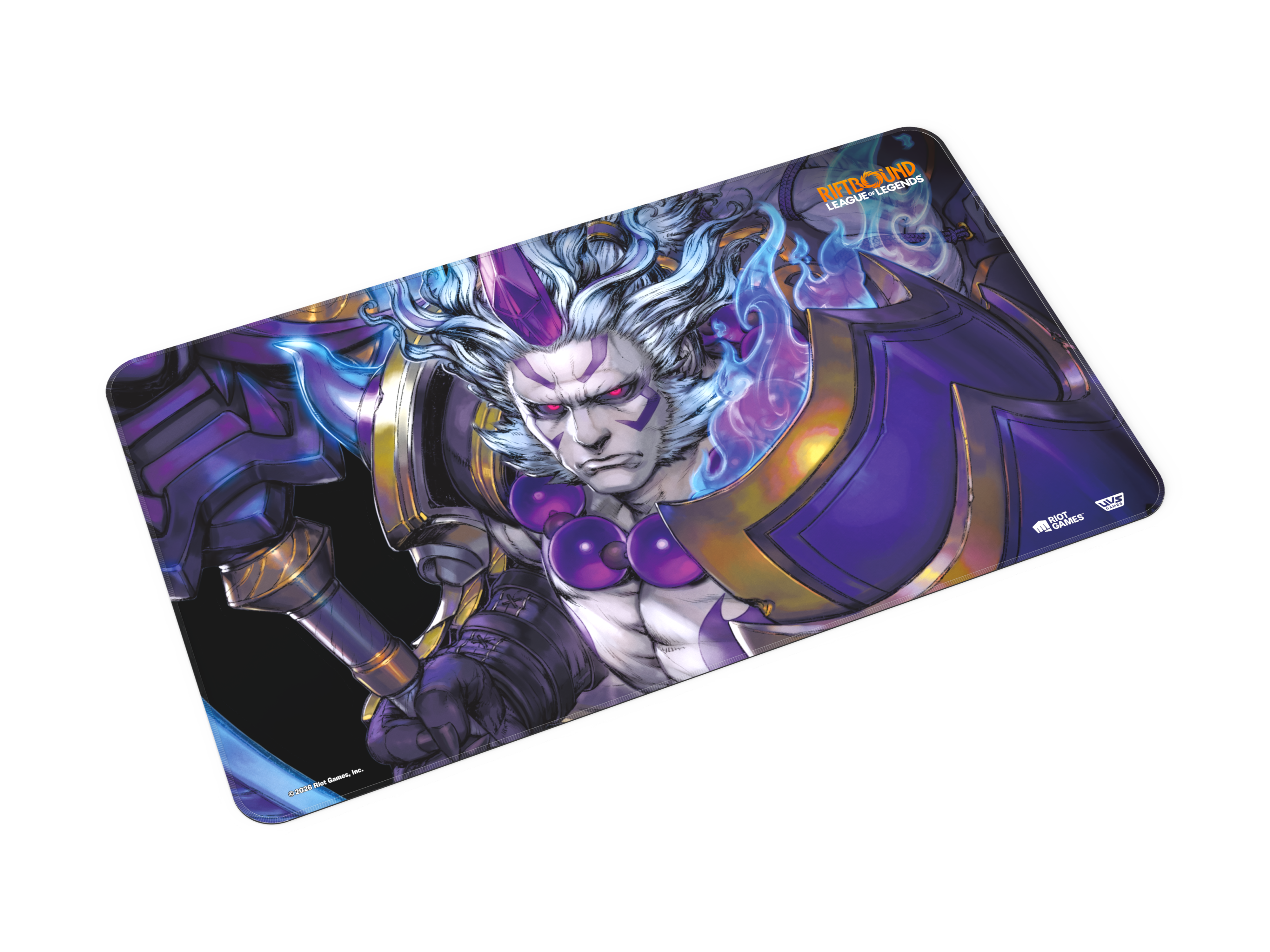 RIFTBOUND LEAGUE OF LEGENDS TCG SPIRITFORGED PLAYMAT - SPIRIT BLOSSOM DARIUS | 810155274443