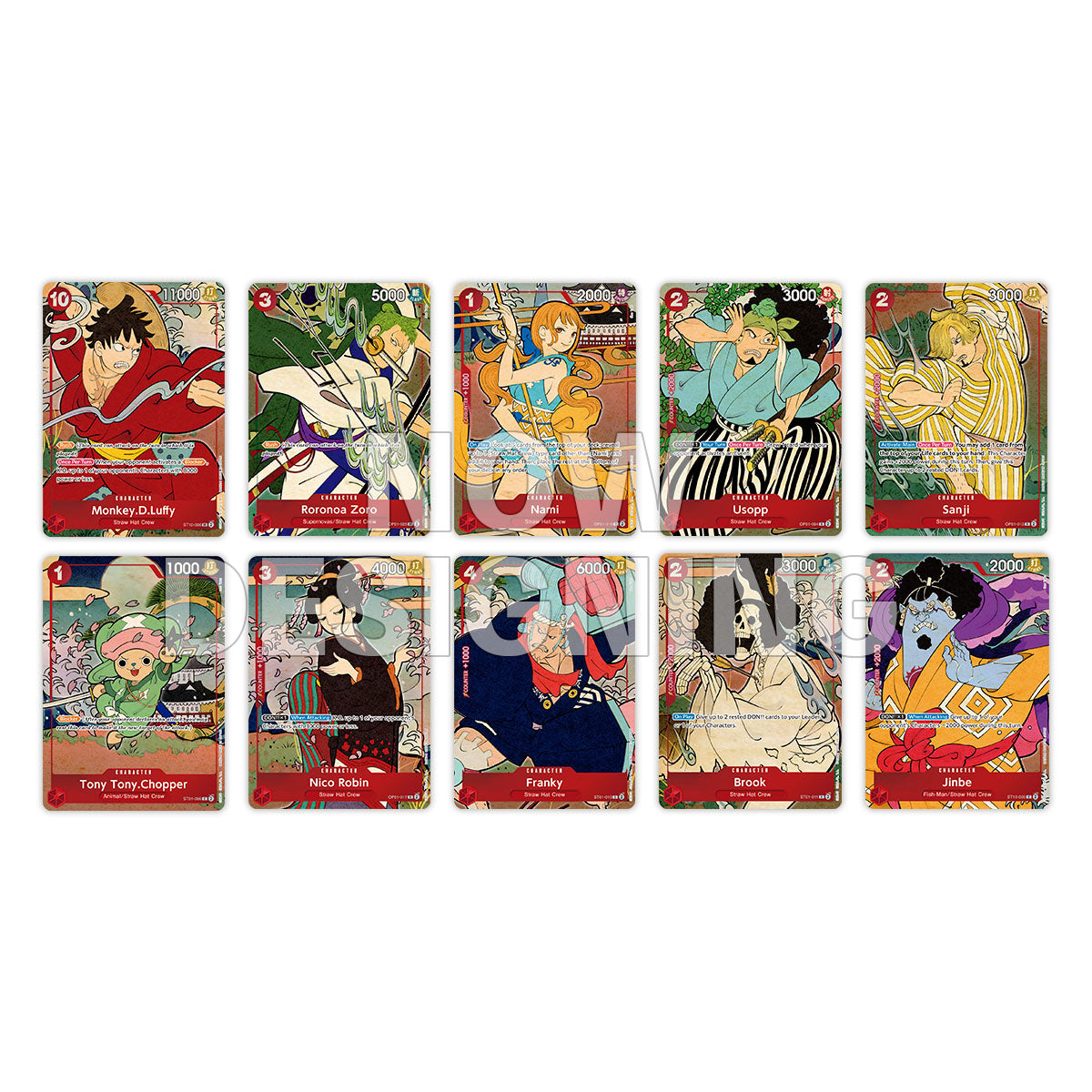 ONE PIECE CG SPECIAL SET 1ST YEAR ANNIVERSARY ENGLISH VER(810059785649)(810059785649)