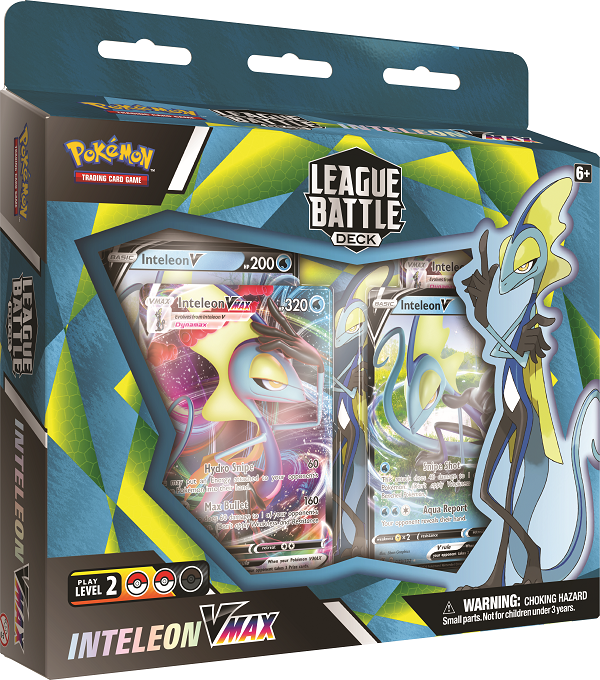 Pokemon TCG: Inteleon VMAX League Battle Deck | 820650808746