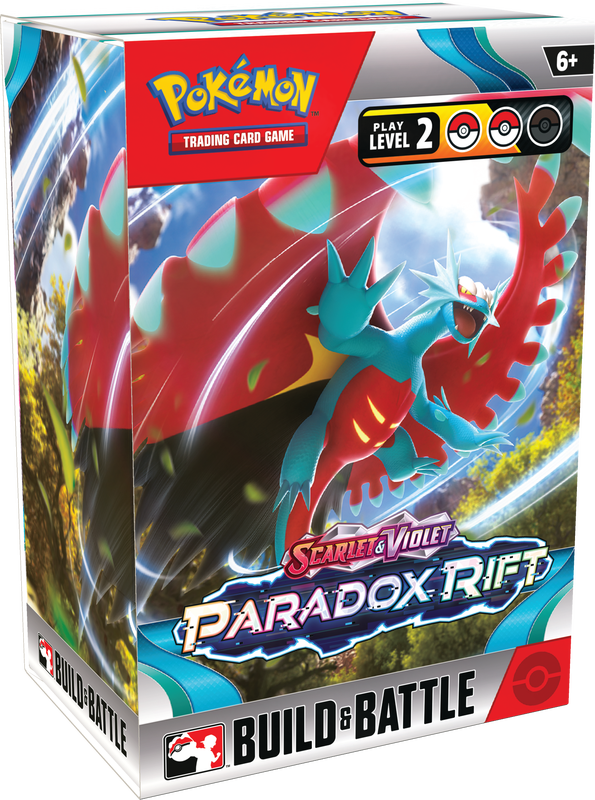 POKEMON SV4 PARADOX RIFT BUILD & BATTLE Display | 820650864216