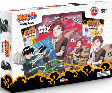 NARUTO MYTHOS TCG SET 2 SHINOBI SHIREN 1ST EDITION GAARA vs ROCK LEE STARTER PACK