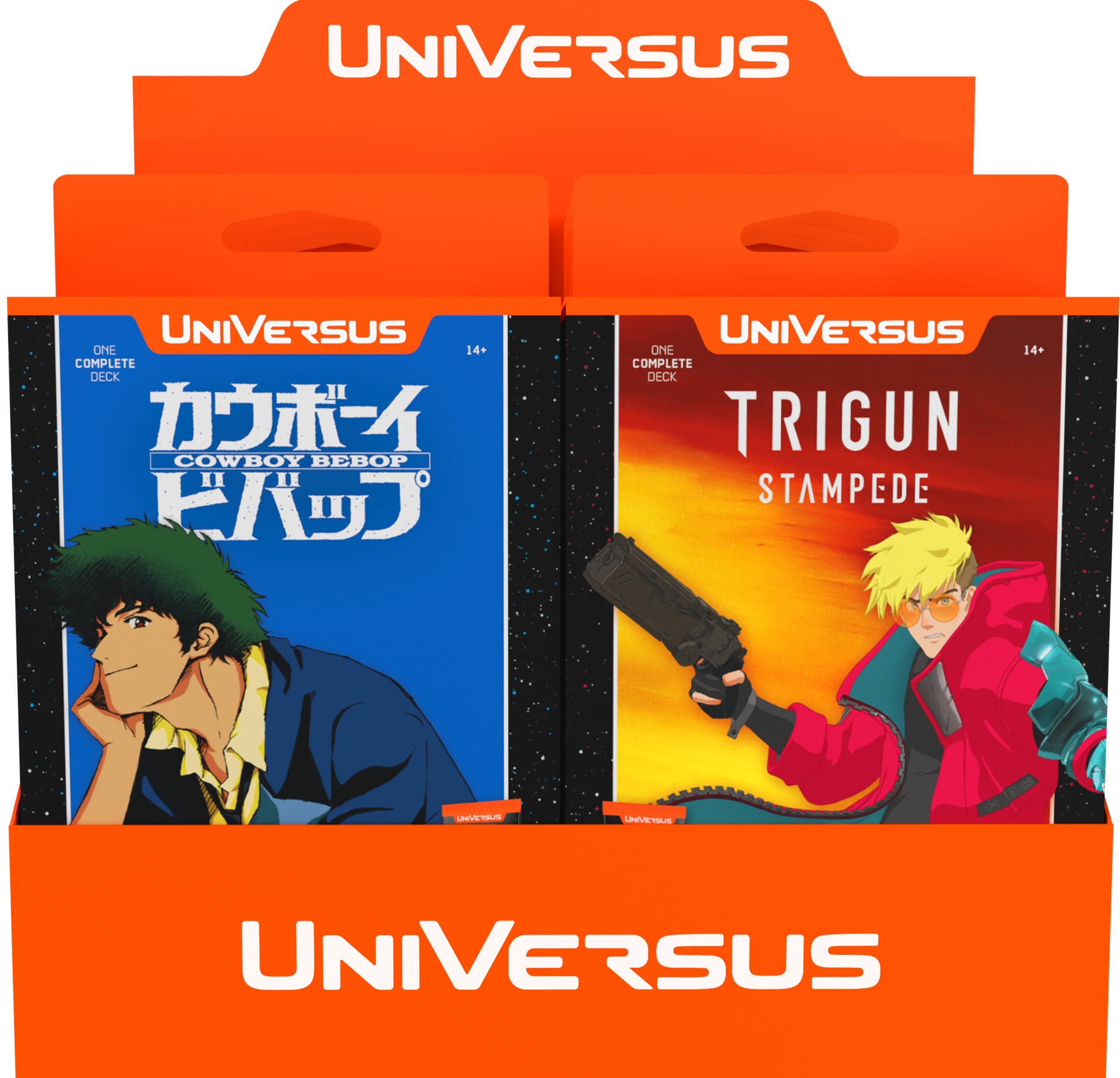 UniVersus CCG: Challenger Series Display- Bebop/Trigun(850034738680)(850034738680)