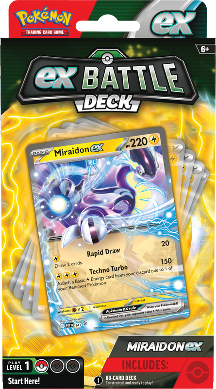 POKEMON BATTLE DECKS VICTINI EX/MIRAIDON EX | 820650857546