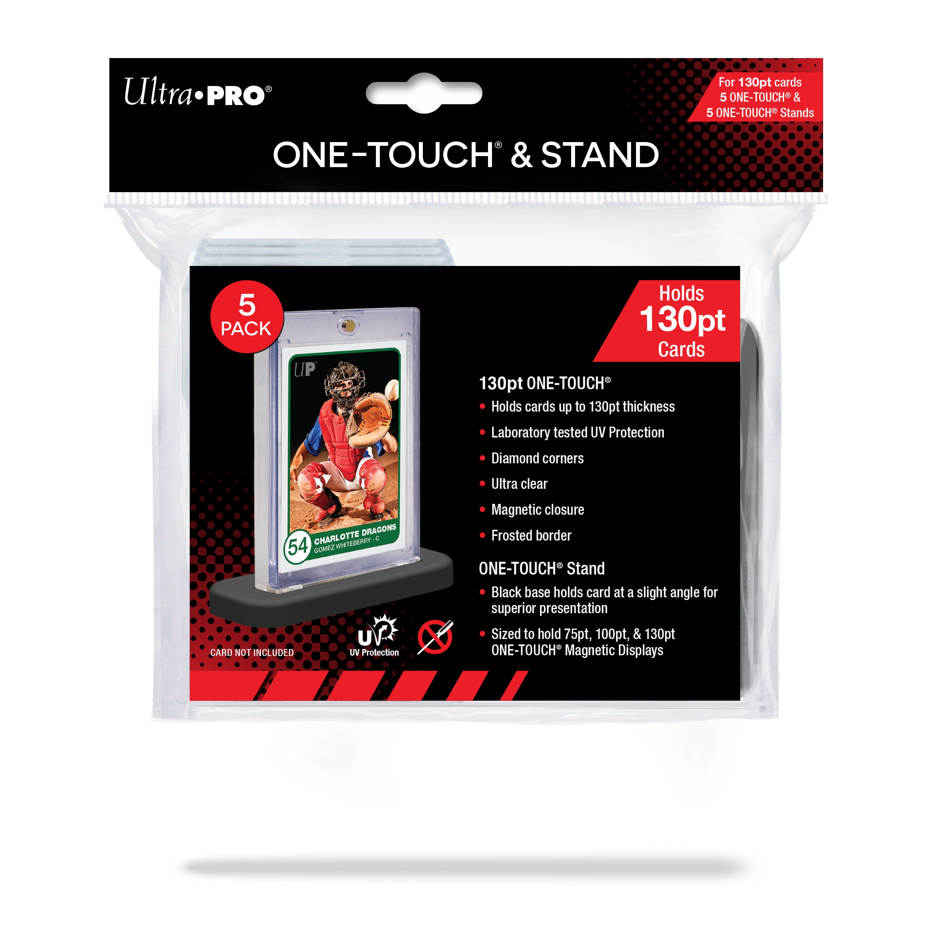 UP 1TOUCH 130PT WITH STANDS 5PK | 074427157715