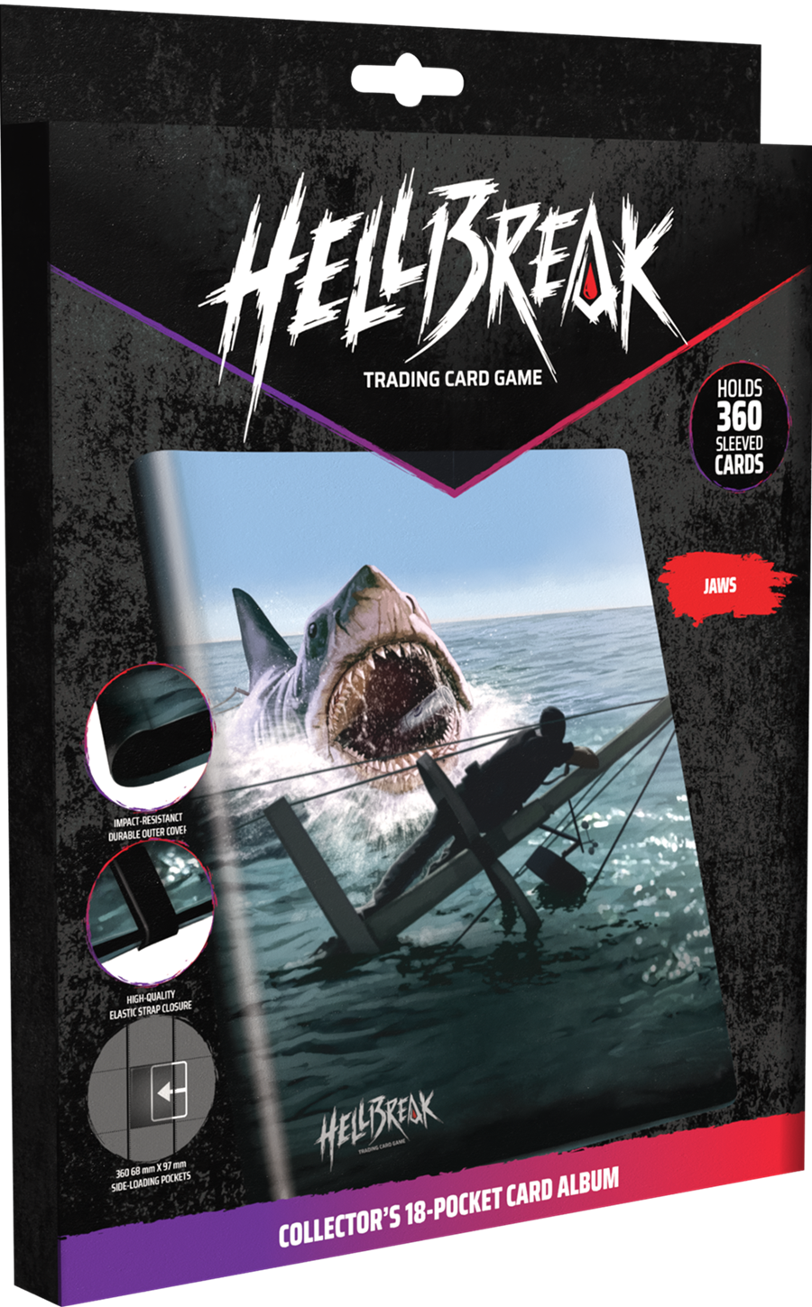 HELLBREAK JAWS 18PKT COLLECTOR'S CARD ALBUM