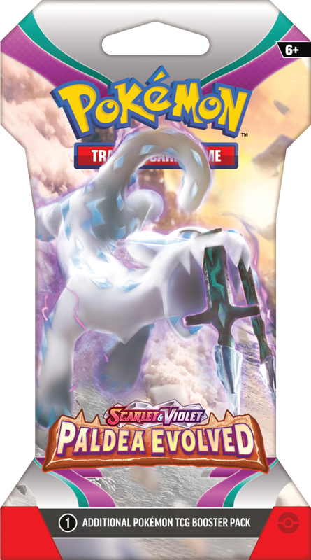 SLEEVED POKEMON SV2 PALDEA EVOLVED PACK(820650853500)