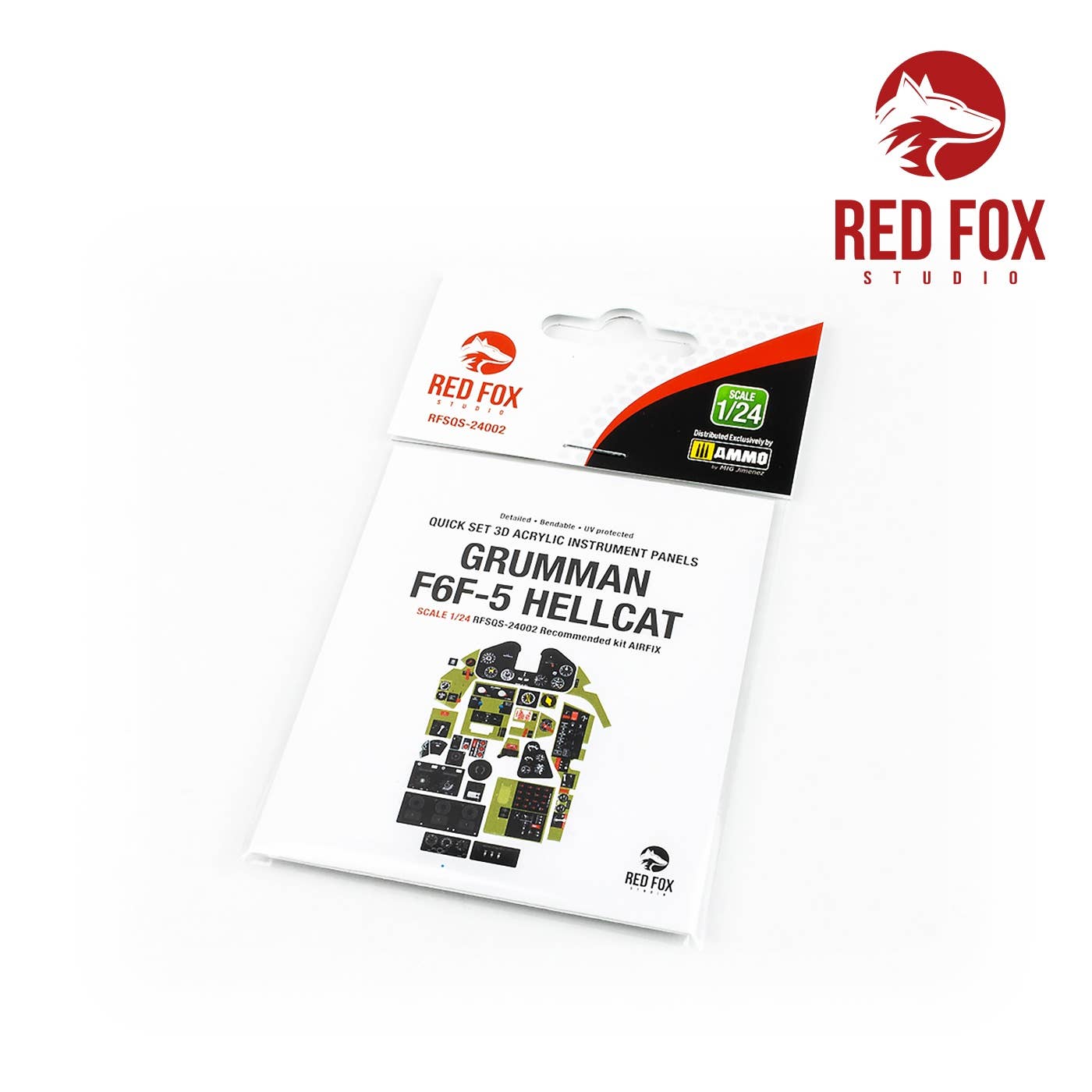 Red Fox Studio 1/24 Grumman F6F-5 Hellcat (for Airfix kit) | 5999571353019