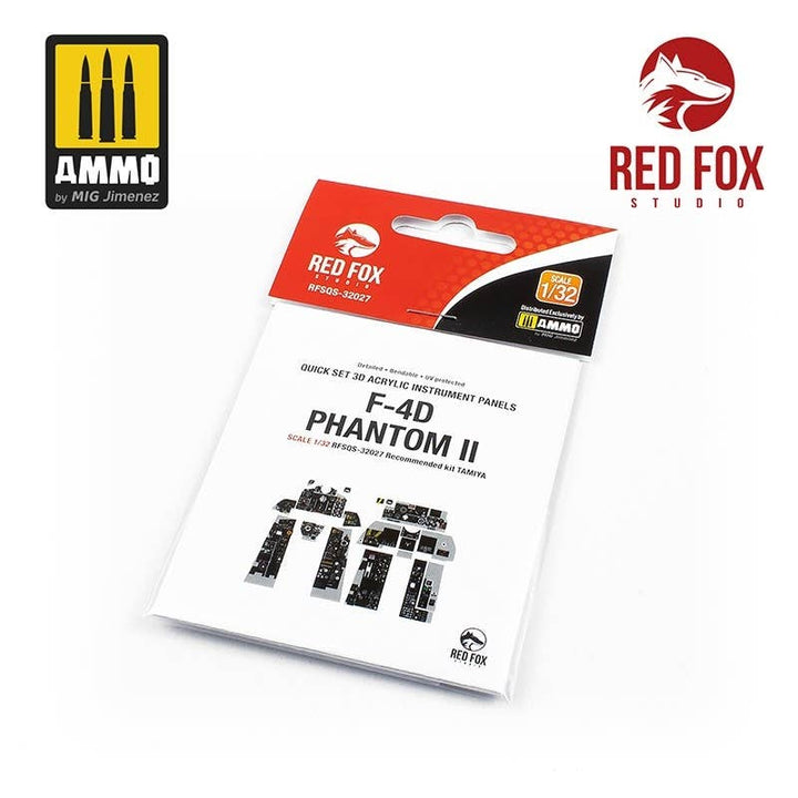 Red Fox Studio 1/32 F-4D Phantom II (for Tamiya kit) | 5999571350261