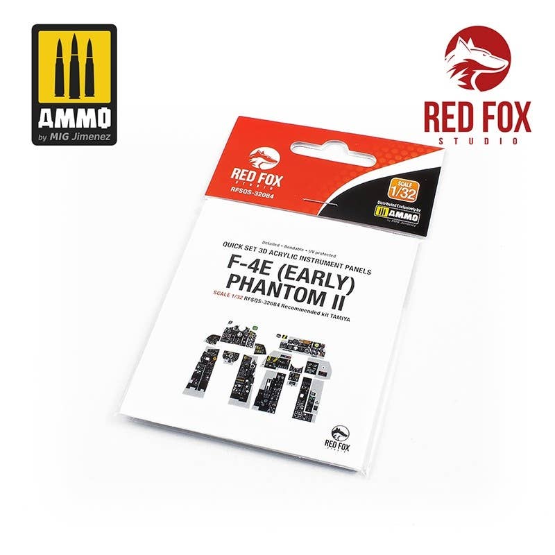 Red Fox Studio 1/32 F-4E (Early) Phantom II (for Tamiya kit) | 5999571350834