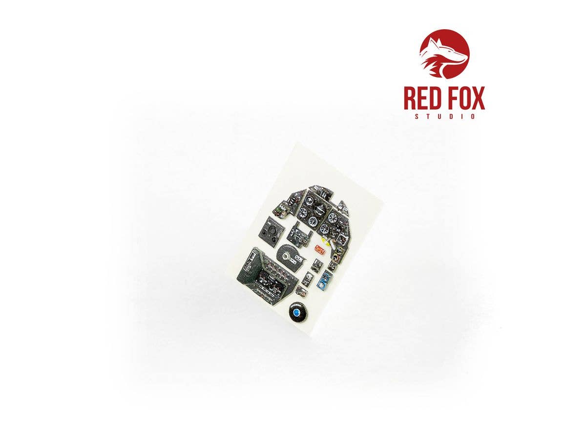 Red Fox Studio 1/48 Messerschmitt BF 109G-6 with WFR.GR.21 Rocket Panel (for Tamiya kit) | 5999571351787
