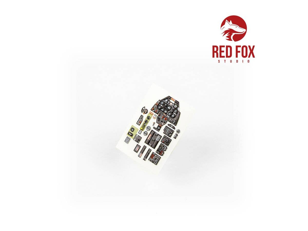 Red Fox Studio 1/48 P-51D Mustang (for Tamiya kit) | 5999571351794
