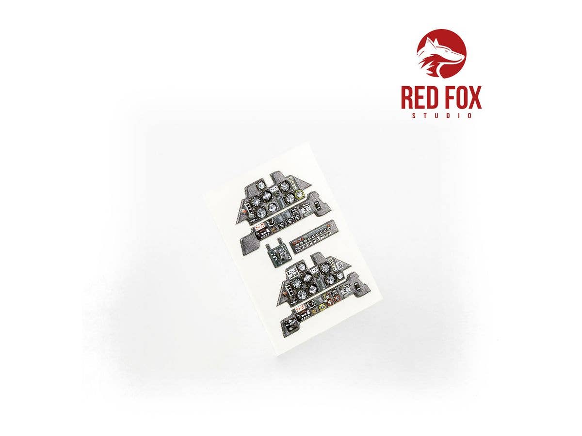 Red Fox Studio 1/48 Messerschmitt BF 109E-3/4/7 JABO (for Tamiya kit) | 5999571351800
