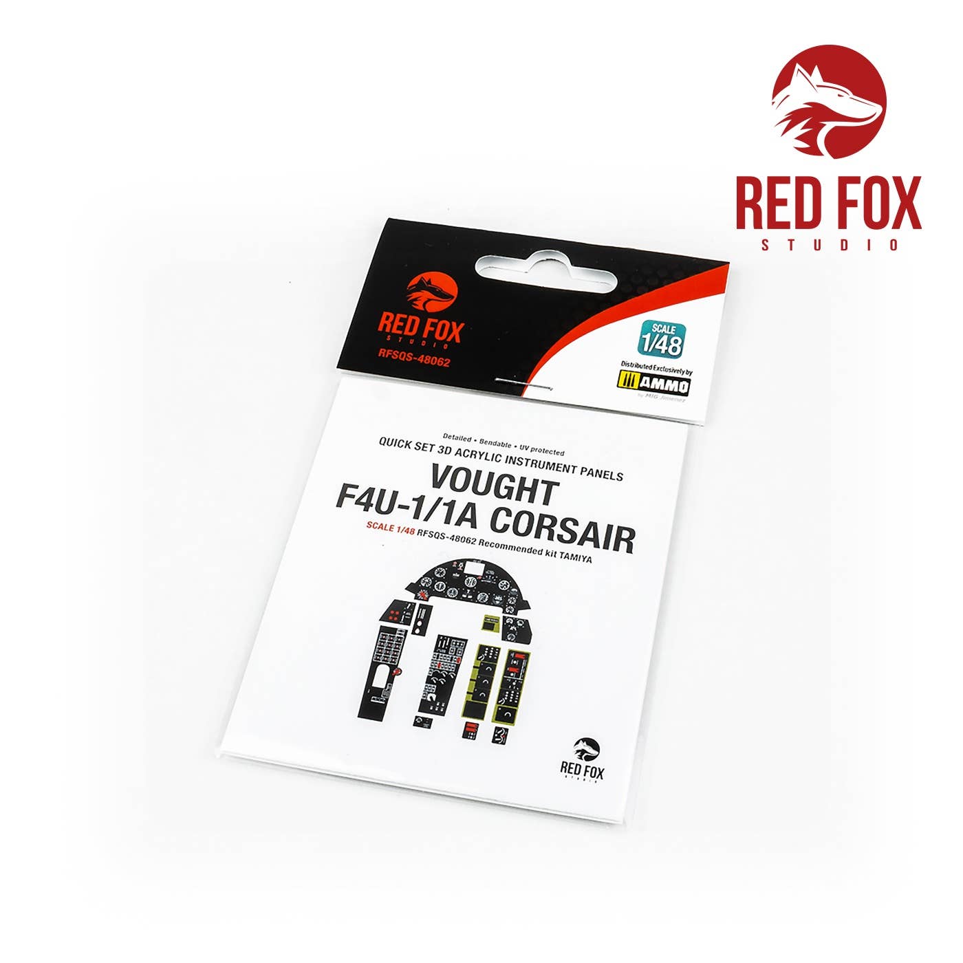 Red Fox Studio 1/48 Vought F4U-1/1A Corsair (for Tamiya kit) | 5999571352111