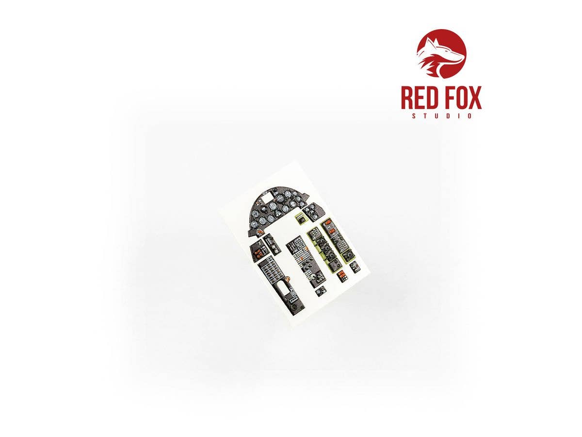 Red Fox Studio 1/48 Vought F4U-1/1A Corsair (for Tamiya kit) | 5999571352111