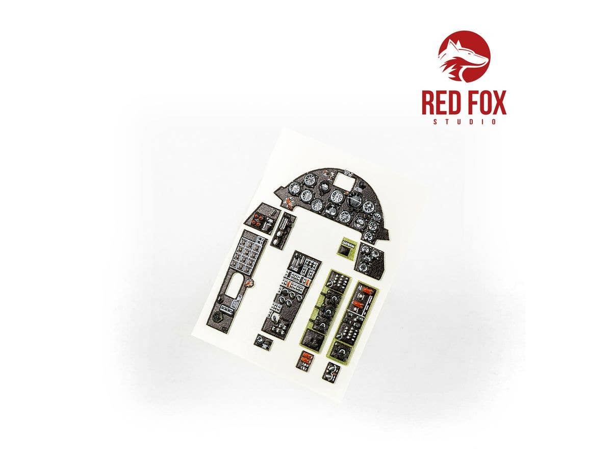 Red Fox Studio 1/48 Vought F4U-1/1A Corsair (for Tamiya kit) | 5999571352111
