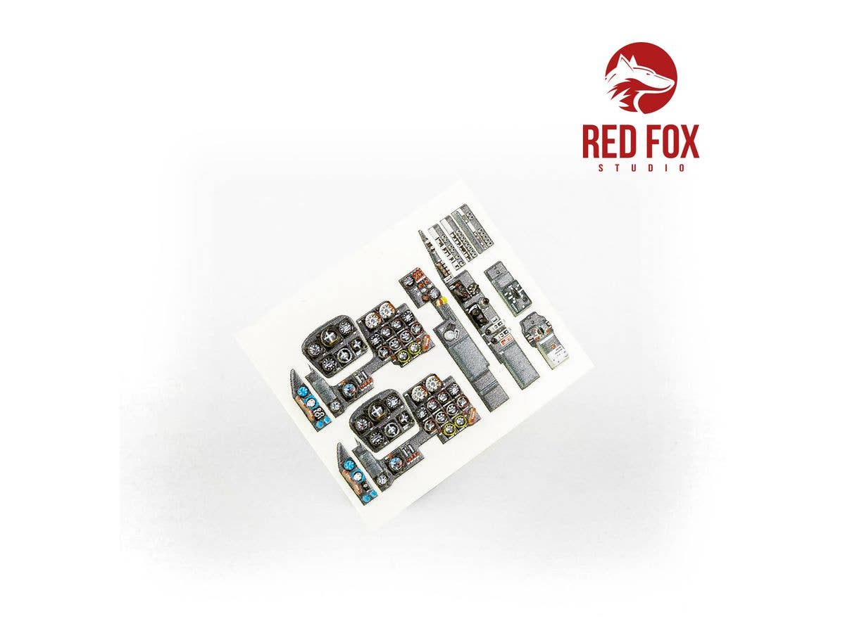 Red Fox Studio 1/48 Messerschmitt ME 262A-1/A-2 with R4M & Bomb Selector (for Tamiya kit) | 5999571352142