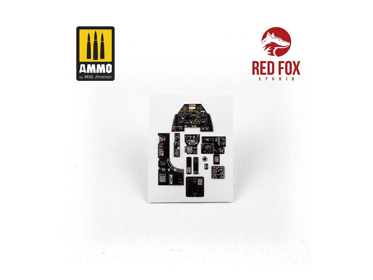 Red Fox Studio 1/48 F-51D Mustang (for Tamiya kit) | 5999571352418