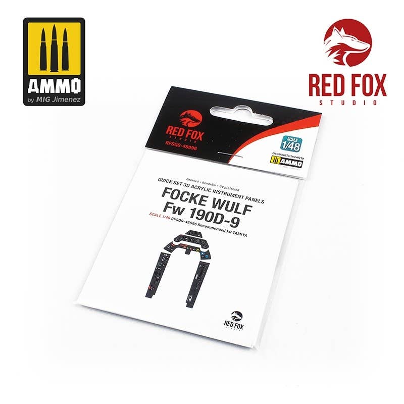 Red Fox Studio 1/48 Focke Wulf Fw 190D-9 (for Tamiya kit) | 5999571352456