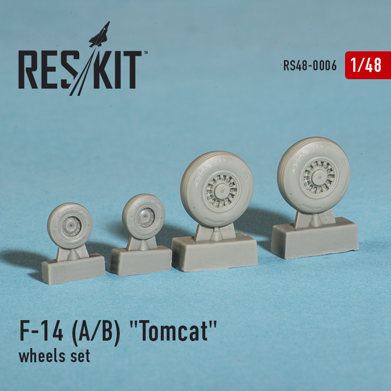 Res/Kit F-14 A/B 'Tomcat' wheels set | 4824594100061