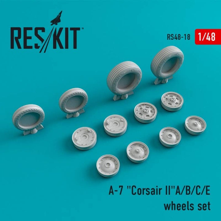 Res/Kit A-7 'Corsair II'A/B/C/E wheels set | 4824594100184