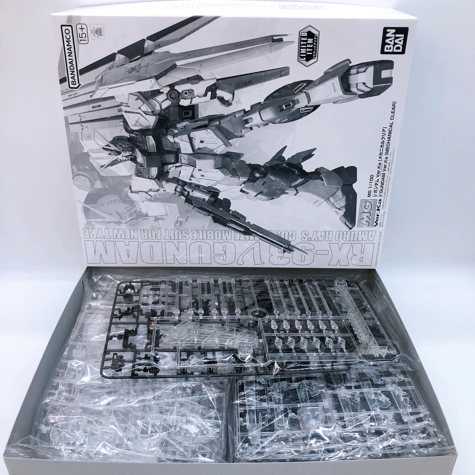 MG 1/100 vGUNDAM Ver.Ka [MECHANICAL CLEAR] | 4573102685407