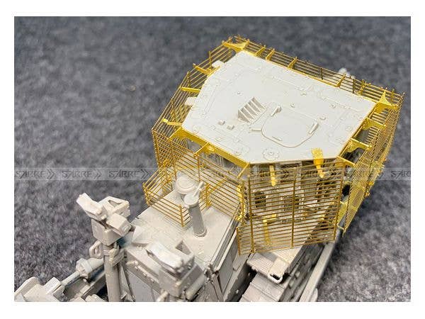 Sabre 1/72 D9R Armoured Bulldozer with Slat Armour | 6971889310204