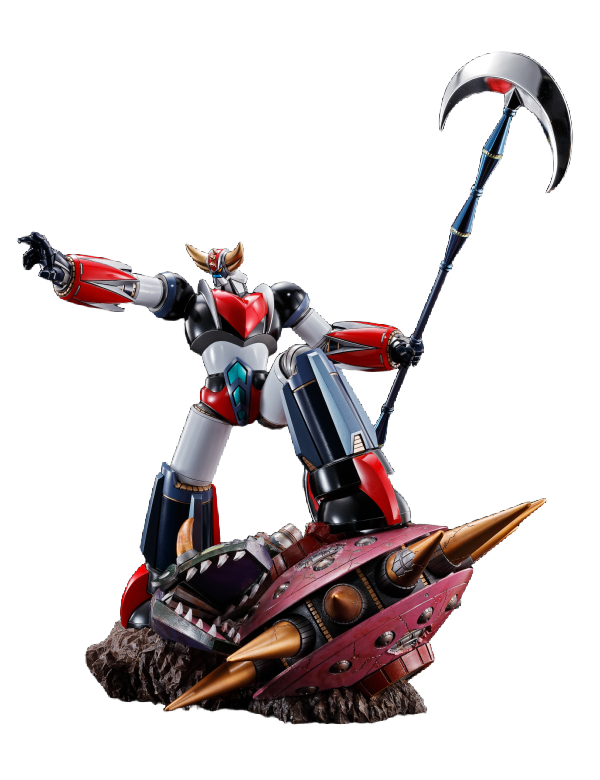 BANDAI Tamashii UFO ROBO GRENDIZER "UFO Robot Grendizer", TAMASHII NATIONS Figuarts Zero Touche Métallique