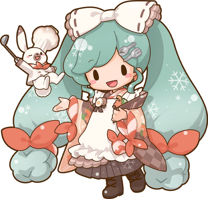 SEGA Fuwapetit "Snow Miku 2024" Dodeka Jumbo Plush | 4582733421353