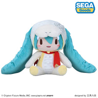 SEGA fuwa petit Hatsune Miku Snake 2024 Plush (LL) | 4582733437637