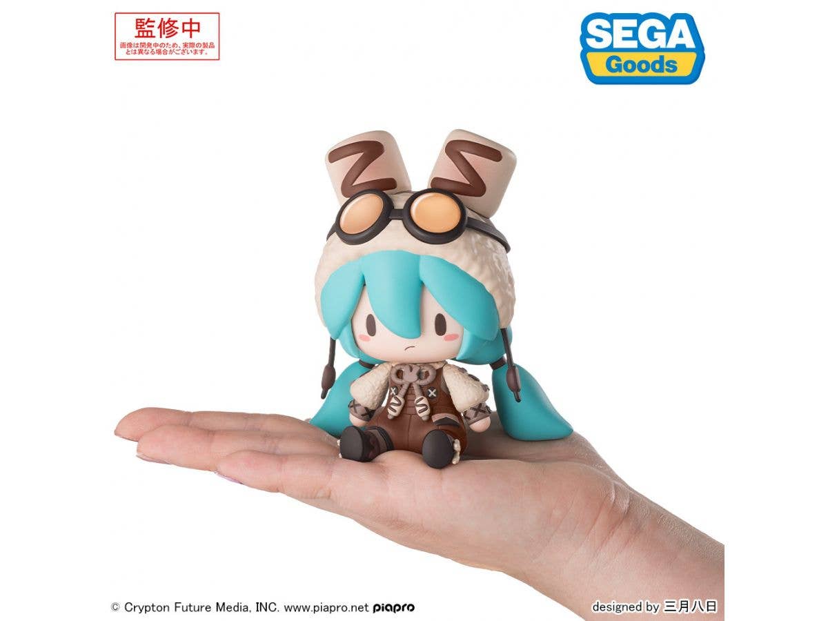 SEGA fuwa petit Hatsune Miku Series Chibi Figure Marshmallow Hot Cocoa | 4582733445755