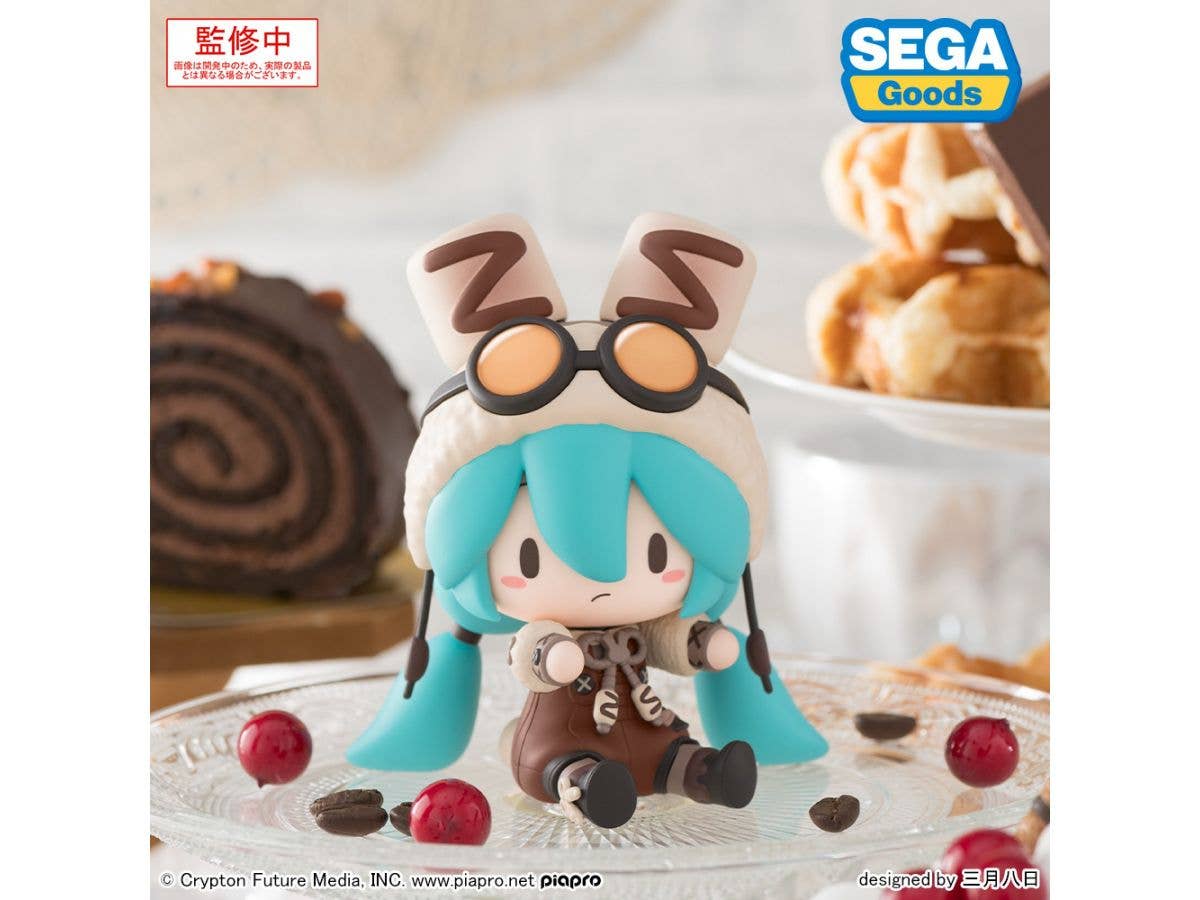 SEGA fuwa petit Hatsune Miku Series Chibi Figure Marshmallow Hot Cocoa | 4582733445755