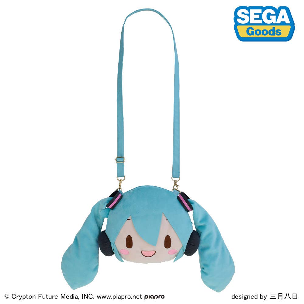 SEGA fuwa petit Hatsune Miku Face Shoulder Bag (M) | 4582733453811